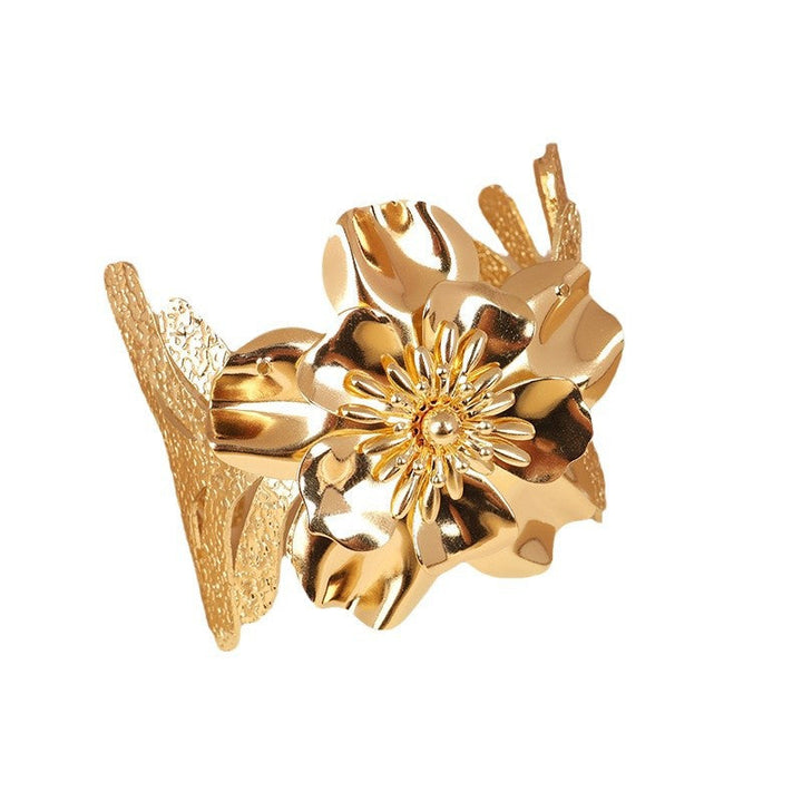 Women's elegant bracelet with artistic floral design Land Girl