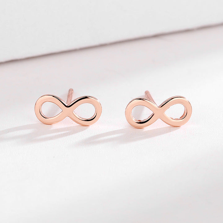 Ladies earrings in infinity design made of high-quality material Land Girl
