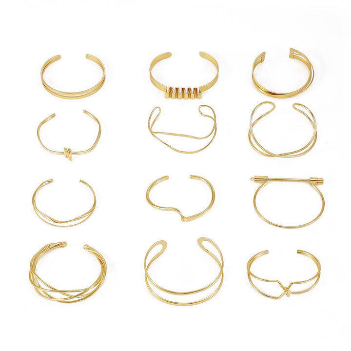 Ladies' bangle with elegant curved design Land Girl