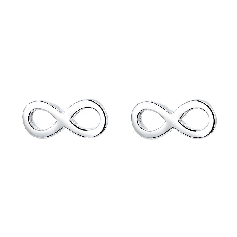 Ladies earrings in infinity design made of high-quality material Land Girl