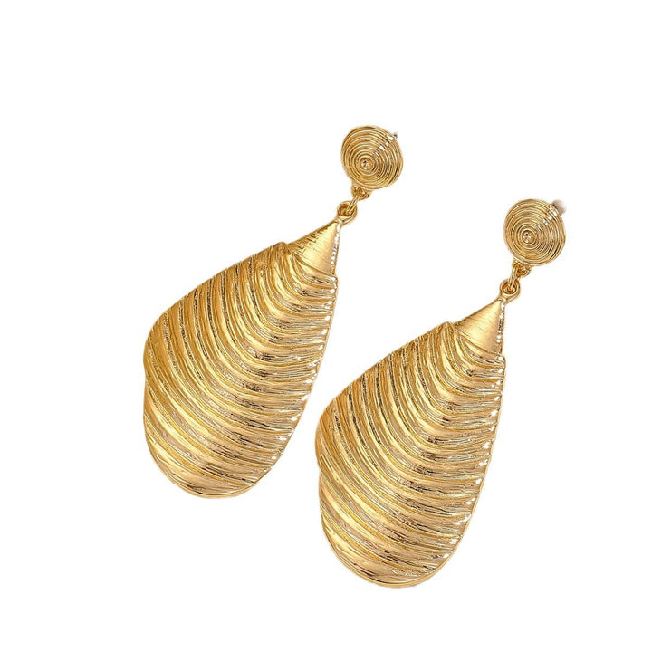 Ladies Elegant Earrings made of high-quality, textured metal Land Girl