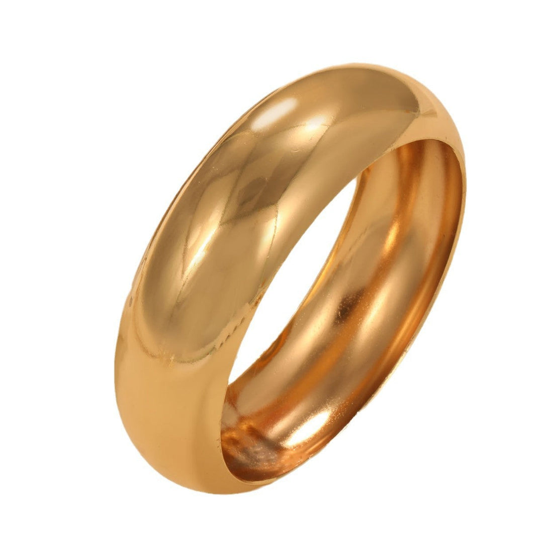 Women's Wide Gold Bracelet Land Girl