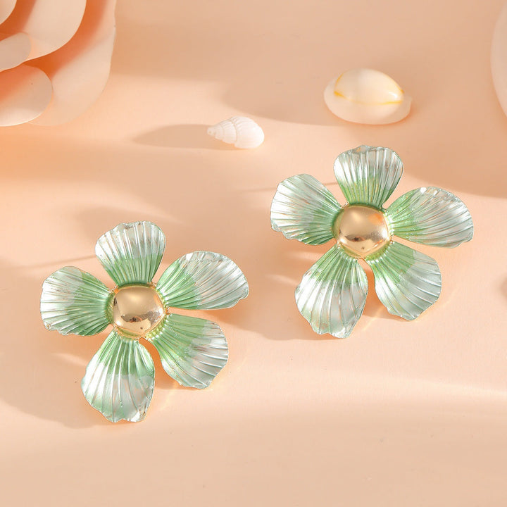 Women's Hair Clips in Artistic Flower Motif Land Girl