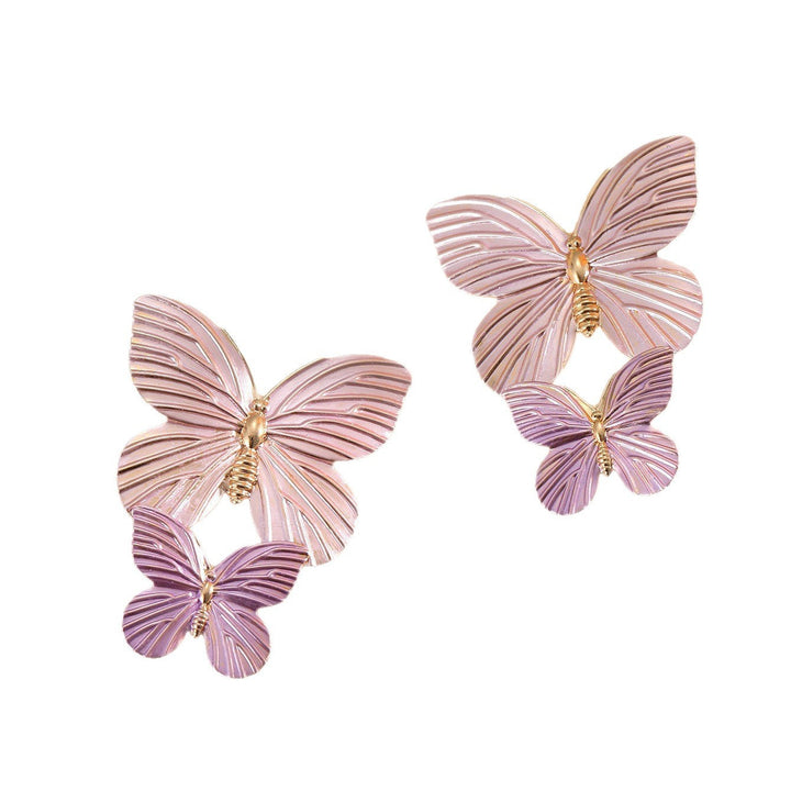 Ladies' brooches in elegant butterfly design Land Girl