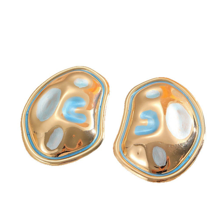 Ladies Hanging Earrings in a modern, organic design Land Girl