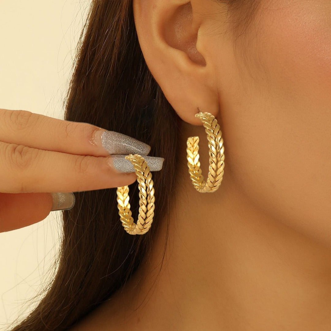 Women artistically designed hoops Land Girl
