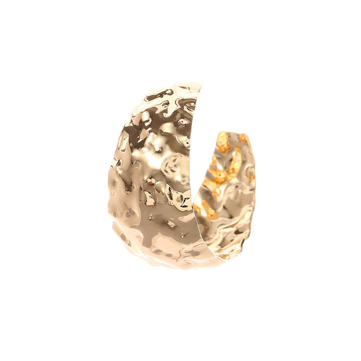 Women's bangles made of high-quality metal with an elegant wave pattern Land Girl