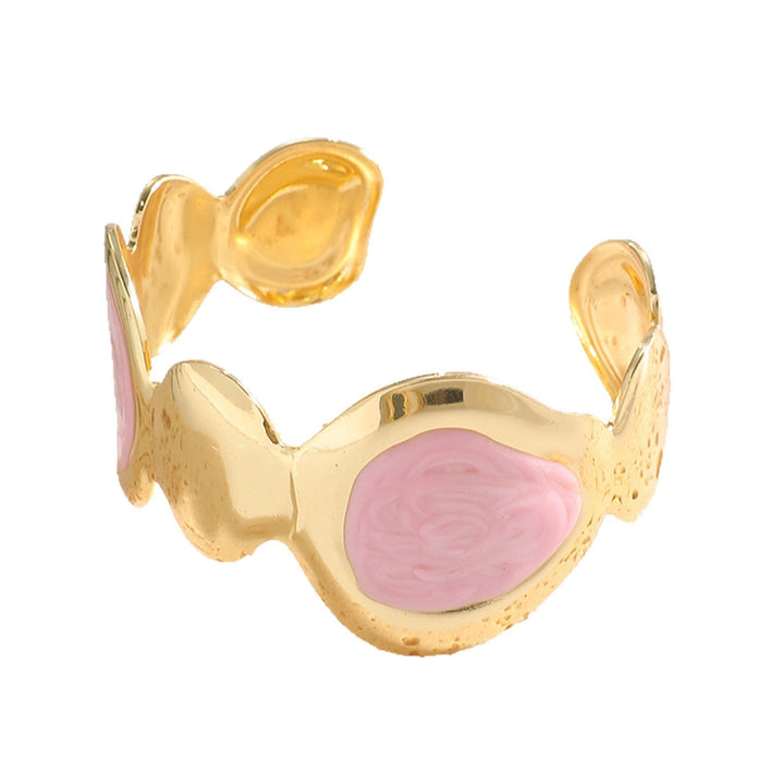 Ladies Open Bangle with Artistic, Curved Design Land Girl