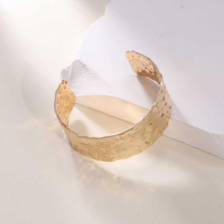 Ladies Open Cuff Bracelet with Artistic, Organic Design Land Girl