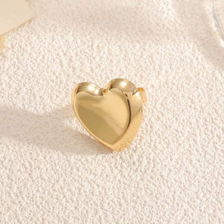 Women's Open Bangle with Elegant Heart Shape Land Girl