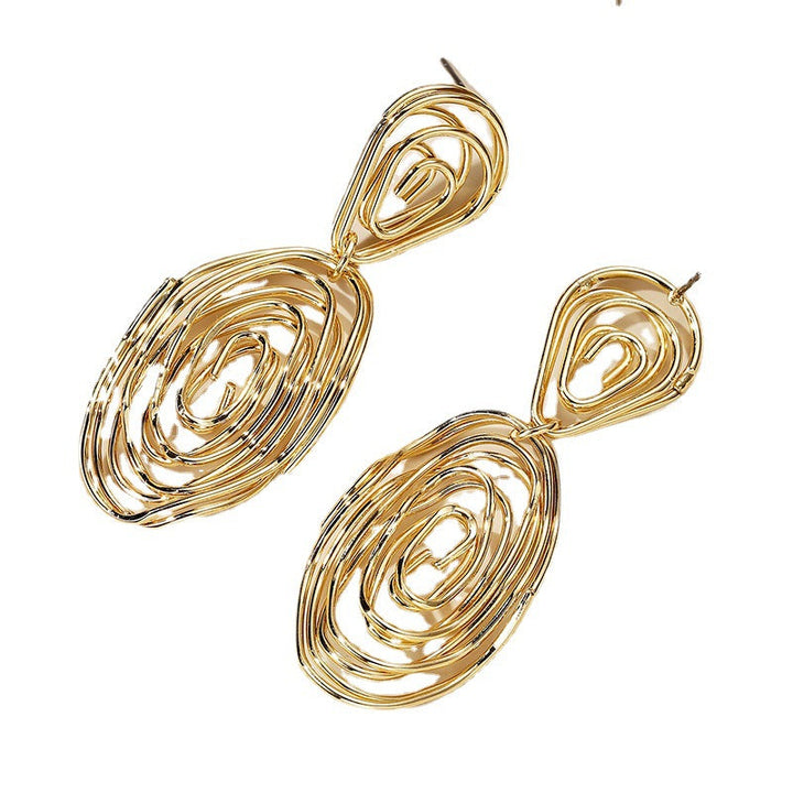 Women's Hanging Earrings in Artful Wire Design Land Girl