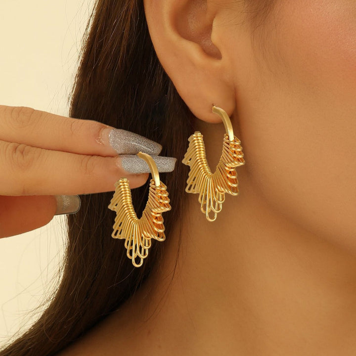 Women artistically designed hoops Land Girl