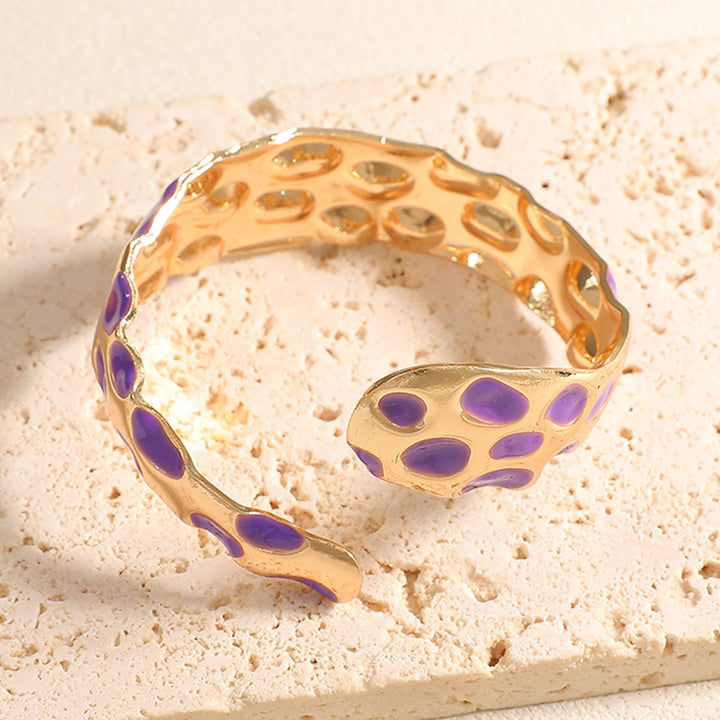 Ladies Open Bangle in Elegant Snake Design Land Girl