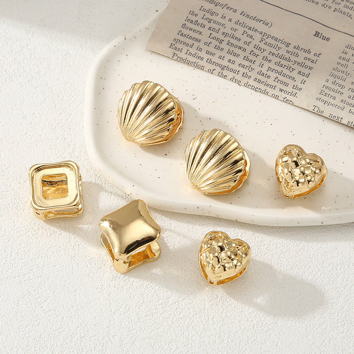 Women's ear clips in elegant shell design Land Girl