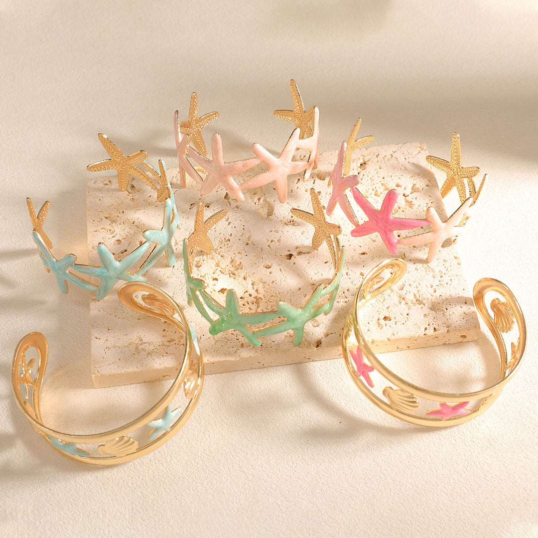 Ladies bracelet with intricate starfish design Land Girl