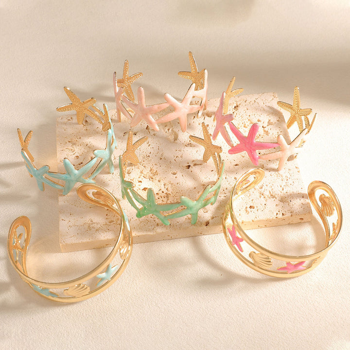 Ladies bracelet with intricate starfish design Land Girl