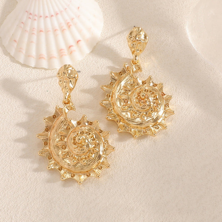 Ladies earrings in shell design Land Girl