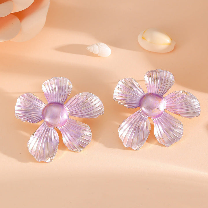 Women's Hair Clips in Artistic Flower Motif Land Girl
