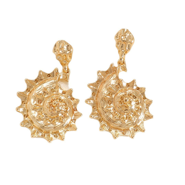 Ladies earrings in shell design Land Girl