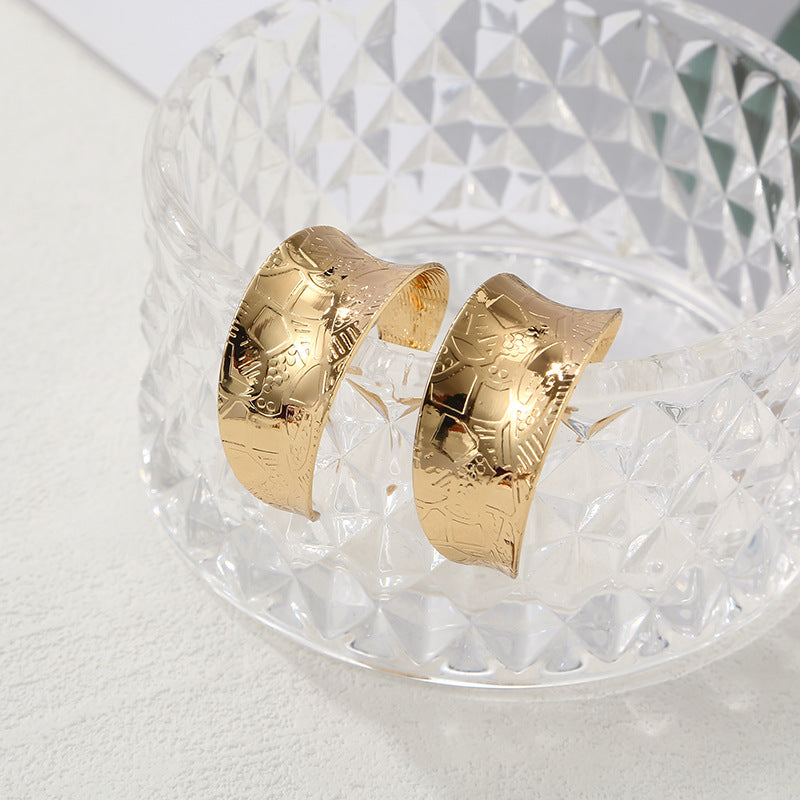 Women High-Quality Bracelets with Artistic Pattern Land Girl