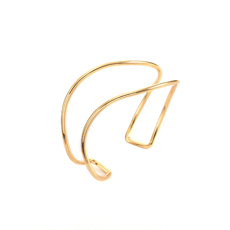 Women Open Bangle in Minimalist Design Land Girl