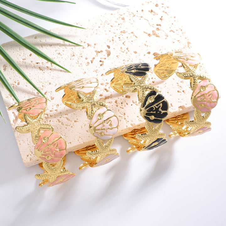 Ladies Elegant Wave-Shaped Bracelets Land Girl
