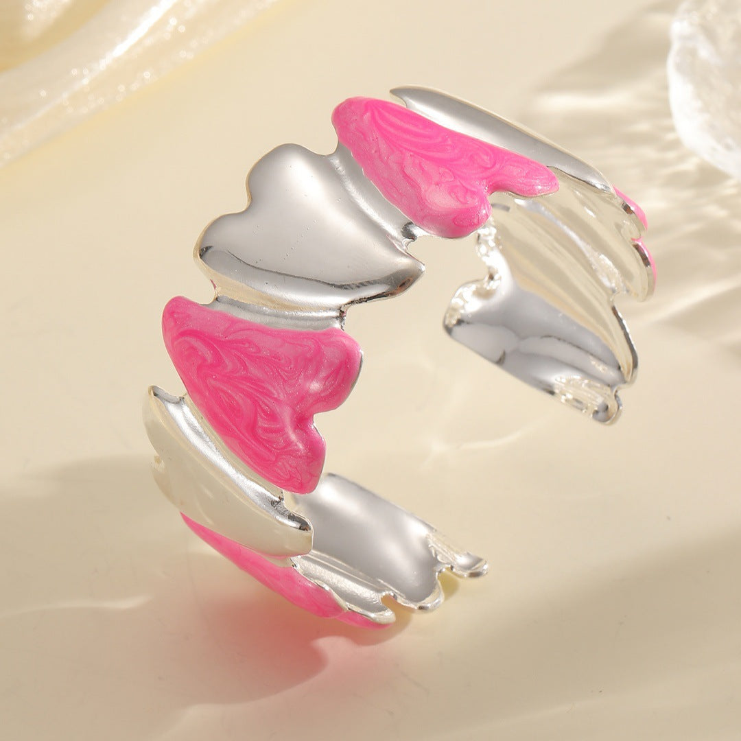 Women's Open Bangle with Modern Design Land Girl
