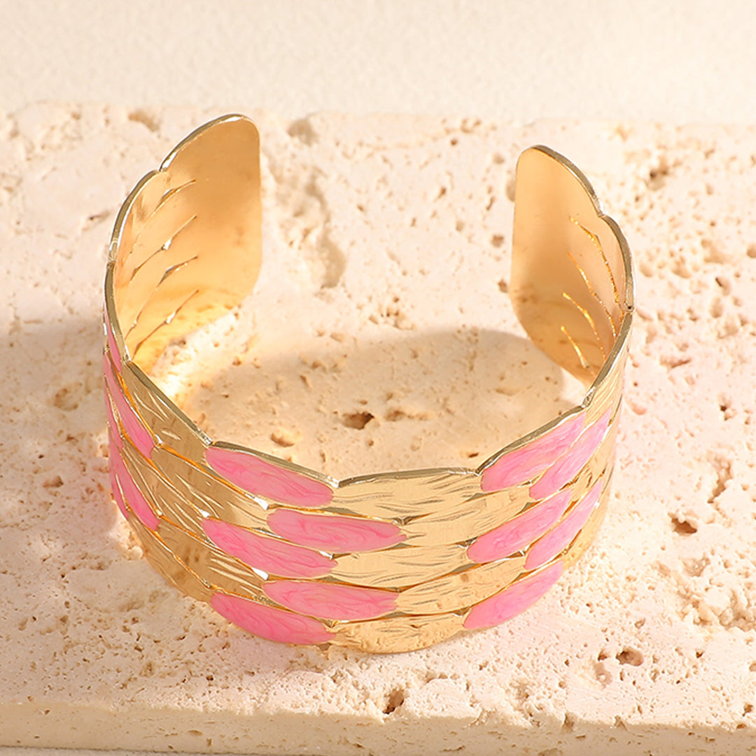 Ladies bracelet with intricate floral design Land Girl
