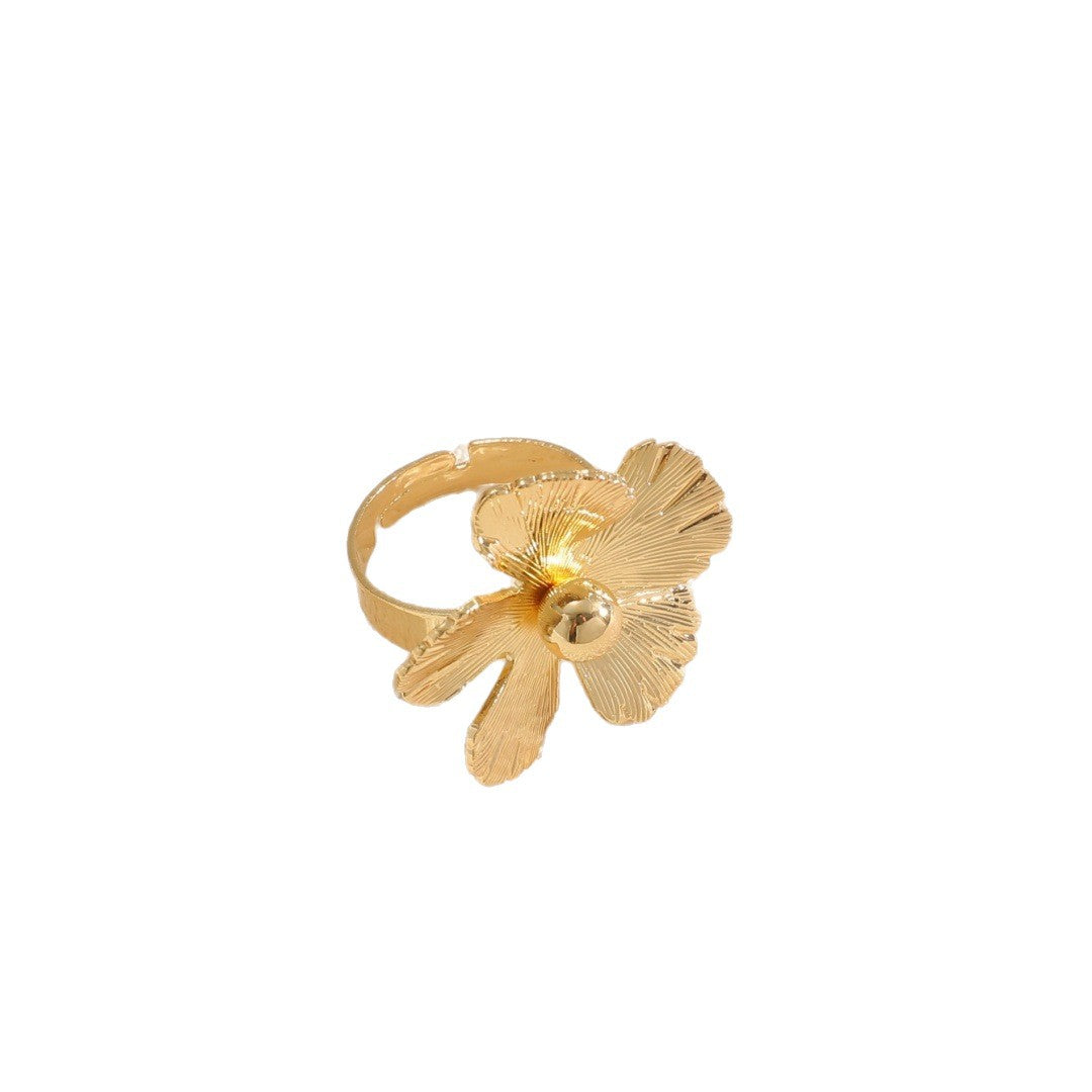 Women's wrist jewelry with floral design and high-quality surface finishing Land Girl