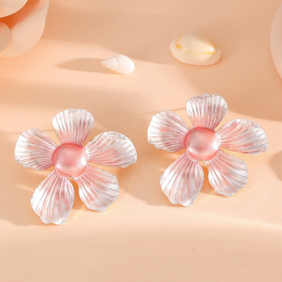 Women's Hair Clips in Artistic Flower Motif Land Girl