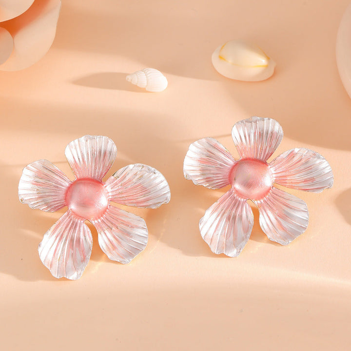 Women's Hair Clips in Artistic Flower Motif Land Girl