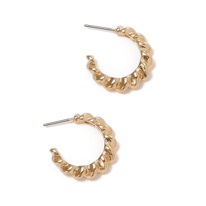Women Hanging Earrings with Elegant Wave Design Land Girl