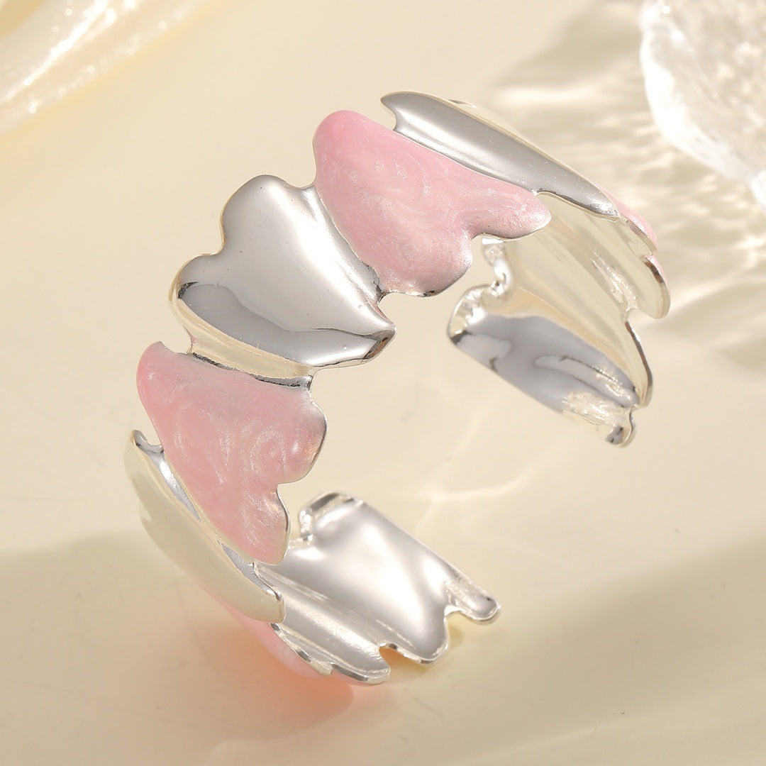 Women's Open Bangle with Modern Design Land Girl